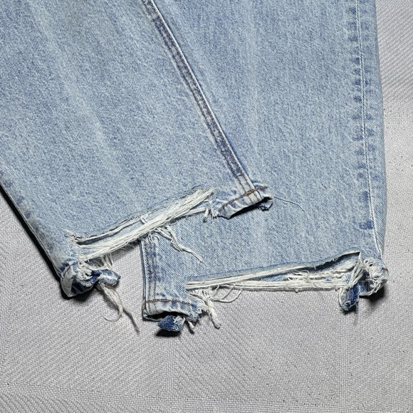 NEW‎ American Eagle Jeans Womens Size 6 28W Super High Rise Baggy Straight NWT - Picture 4 of 16